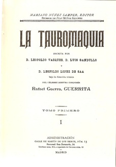 L aTauromaquia de Guerrita 001