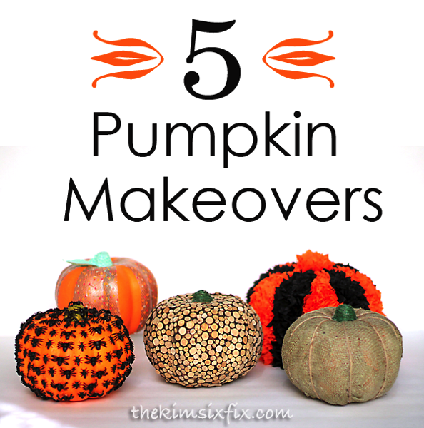 Pumpkin makeovers