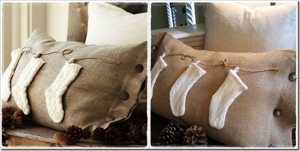 CONFESSIONS OF A PLATE ADDICT Pottery Barn Inspired Stocking Pillow page