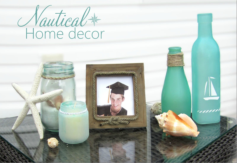 365 Designs: Turning Jars into Beach Glass & other Modern Nautical