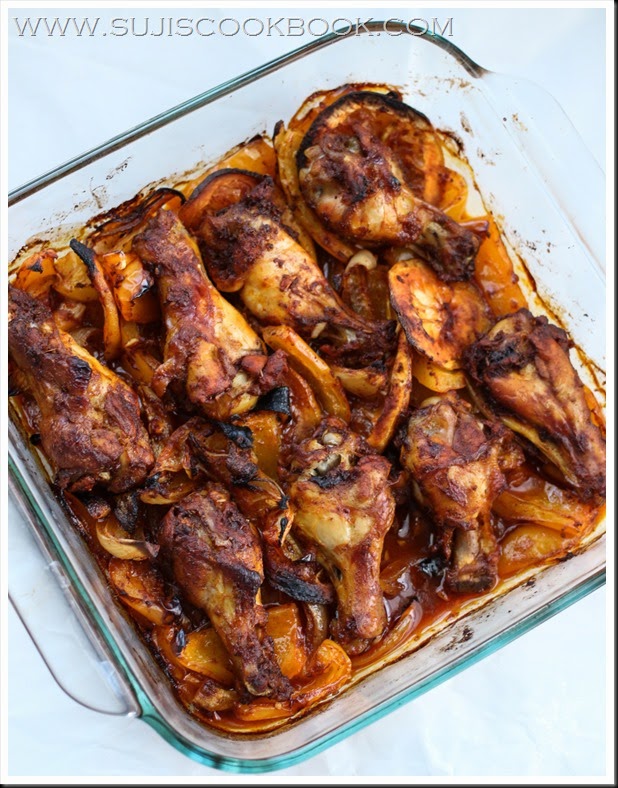 Peruvian style roasted chicken