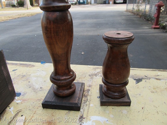 spindle candle sticks (6)