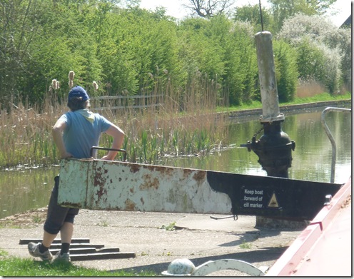 hard work at fosse locks