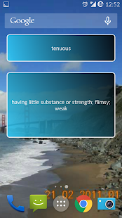 Word-Meaning Widget Screenshots 2