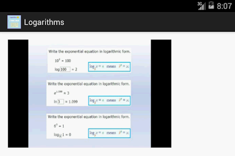 How to install Logarithm/Exponential 1.0 apk for pc