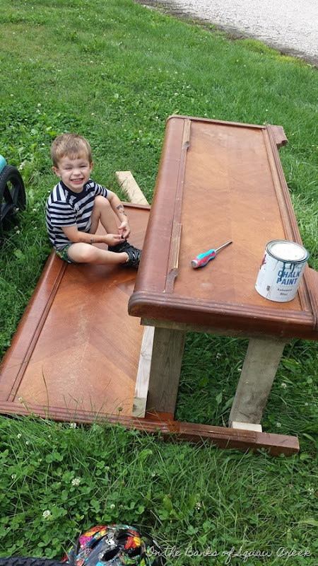building a bed bench