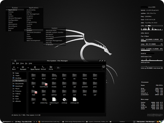 fluxbox darkblack fluxbox darkblack