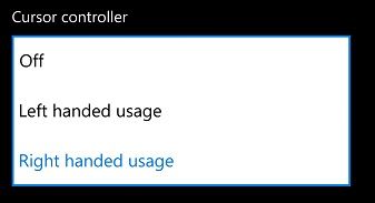 Hướng dẫn thay đổi vị trí nút điều chỉnh con trỏ Windows 10 Mobile Hướng dẫn thay đổi vị trí nút điều chỉnh con trỏ Windows 10 Mobile