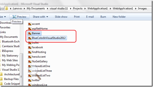 Multiple file upload ASP.NET 4.5 and Visual Studio 2012
