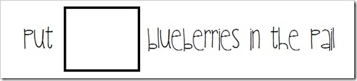 blueberry pail