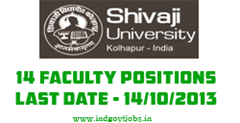 Shivaji University Jobs 2013