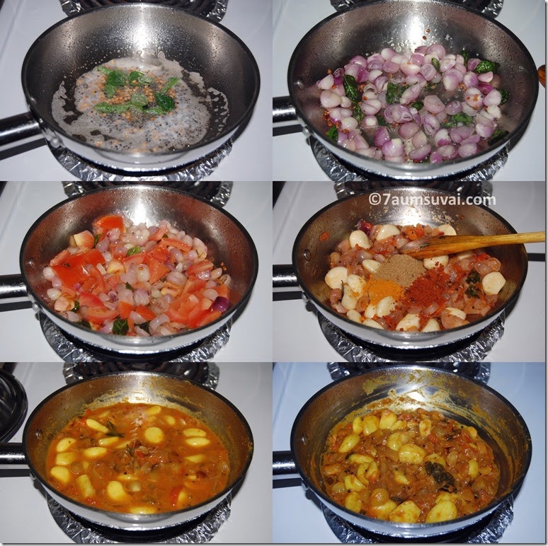 Garlic onion gravy 7aum Suvai