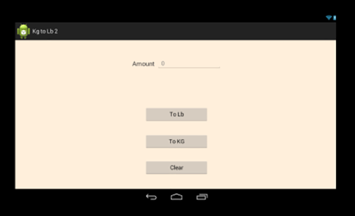 Lastest Kg to Lb, Lb to Kg APK