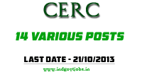 CERC Recruitment 2013