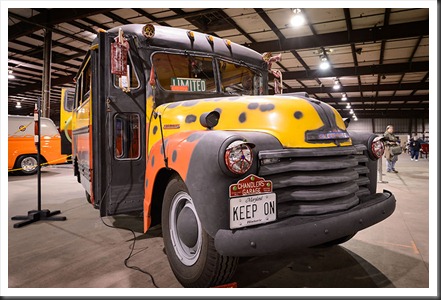Steve and Anne Chandler's 1951 Chevy "Boogie" Bus
