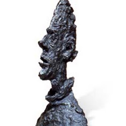 10a.- Giacometti. Gran cabeza de Diego
