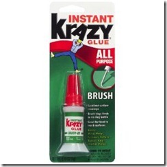 krazy glue with brush