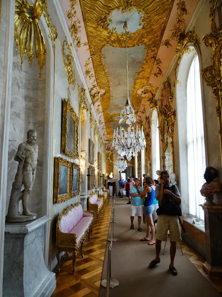 Palatul Sanssouci Potsdam - interior