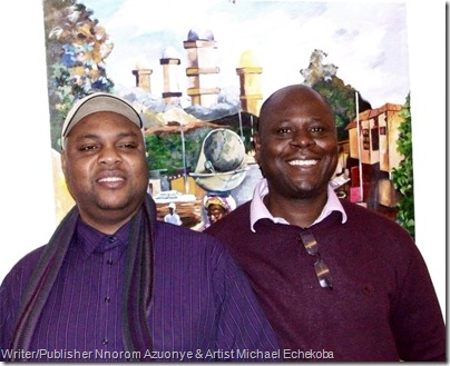 Nnorom Azuonye and Mike Echekoba