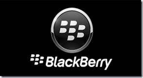 logo blackberry black