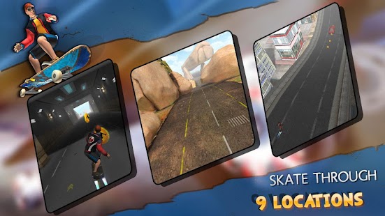 SKY SKATES 3D (Unlimited Coin/Keys)