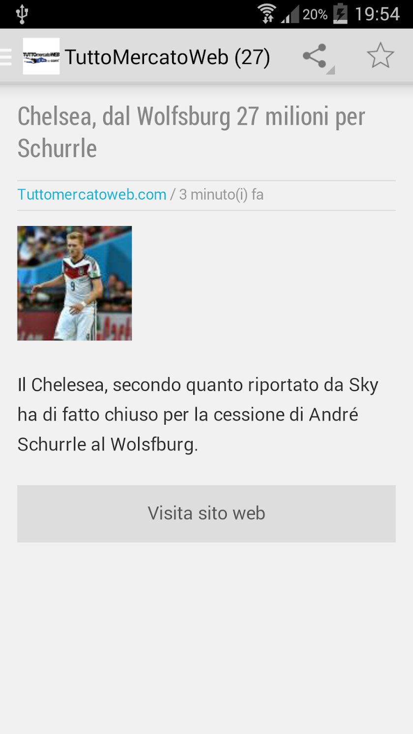 Tutto Calcio Screen 3