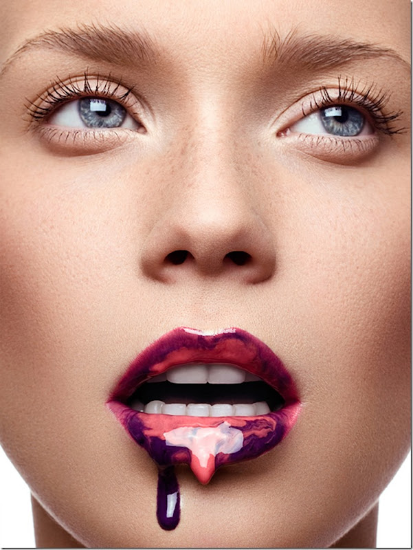 Необычный макияж “Глянцевый” (The unusual makeup “Glossy”) (6) Необычный макияж “Глянцевый” (The unusual makeup “Glossy”) (6)