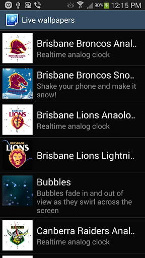 免費下載運動APP|Brisbane Broncos Analog Clock app開箱文|APP開箱王