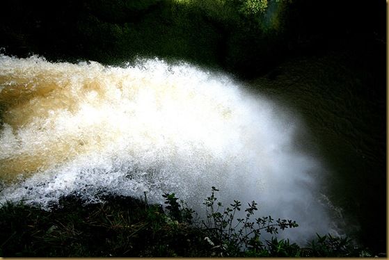 Waterfall from top