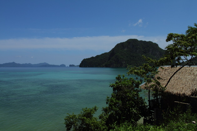 View of the bay from Corong Corong, Palawan