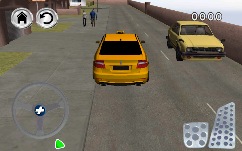 Free Crazy town taxi Parking Screen 1
