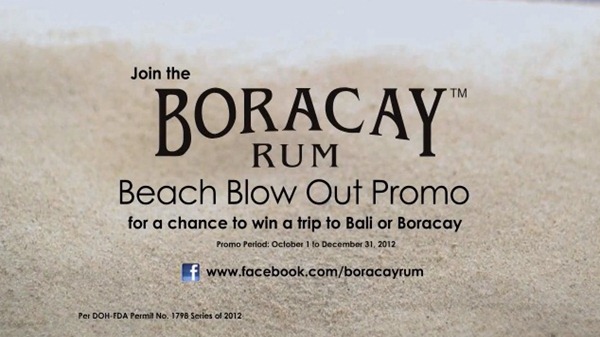 Boracay rum promo
