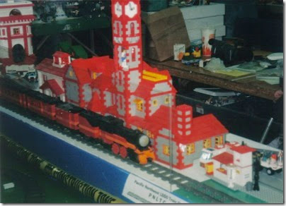 13 Pacific Northwest Lego Train Club Layout at GATS in Portland, Oregon in October 1998