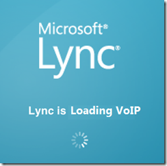 lync is loading voip