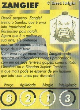 Zangief 2 - Card Street Fighter Zero 2