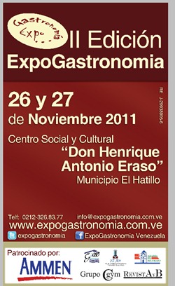 Brochure - Invitación II Edición ExpoGastronomía El Hat_illo