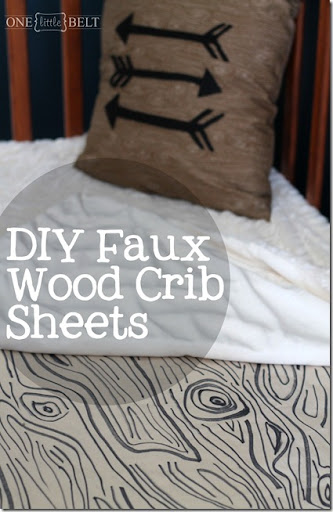 patterned crib sheets