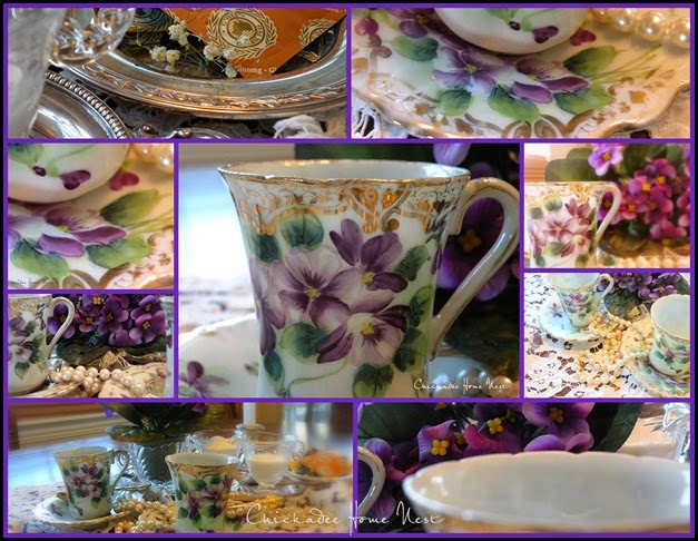 2015 Violet Tea Cups