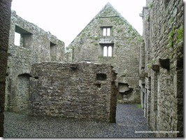 Connemara. Headford. Ruinas del convento Ross Errilly - P5081033