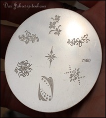 Stamping Schablone Plate TEDI m60