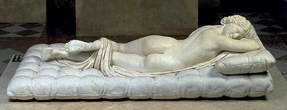 Resultado de imagen de Hermafrodita escultura clásica roma
