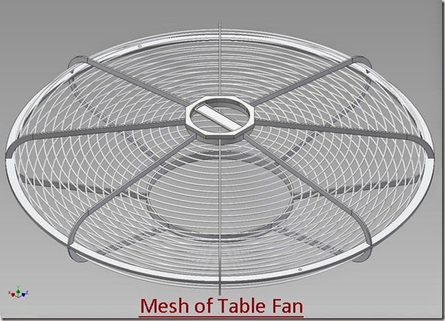 Mesh of Table Fan_1