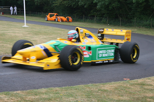 1992 Benetton Ford B192 F1 Goodwood Festival of Speed 2009