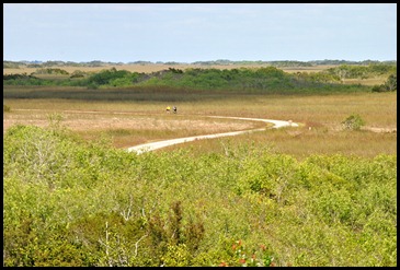 14f - At the tower - View of the trail back to visitor center