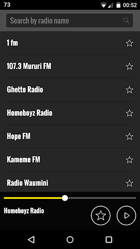 ケニアをラジオします。