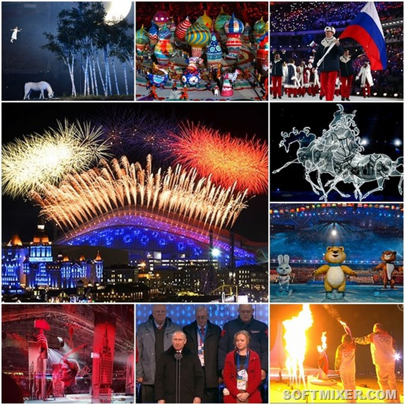Церемония открытия Олимпиады в Сочи-2014