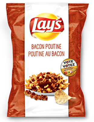 Bacon poutine chips