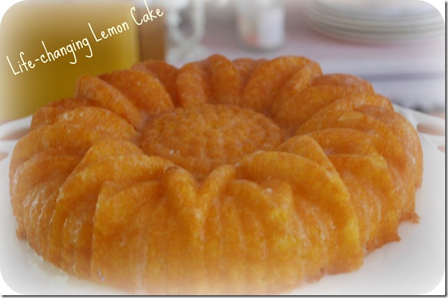 Spring Cleaning and life-changing Lemon Cake