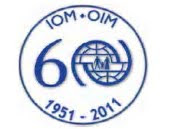 Logo de l'Organisation internationale pour les migrations (OIM).