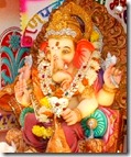 Worshiping Lord Ganesha